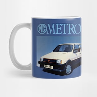 MG METRO TURBO - advert Mug